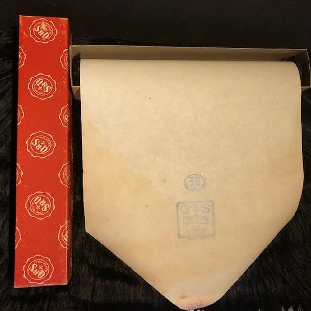 QRS Connorized Player Piano Word Roll #Q-197 "Something Doin'" by Scott Joplin